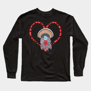 NARRAGANSETT TURKEY HEART Long Sleeve T-Shirt